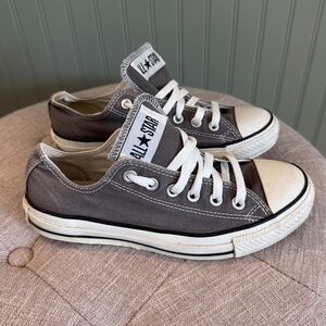 Converse Charcoal Low-Top Sneakers